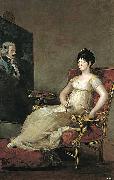 Francisco de Goya Portrait of the Duchess of Medina Sidonia oil painting on canvas